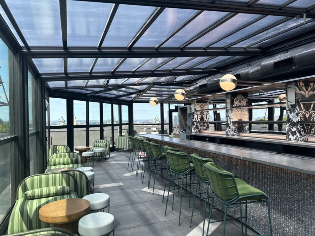 w hotel union square retractable roof