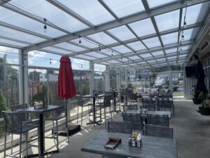 brick works brewing retractable roof